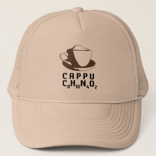 Chemisches Cappuccino Truckerkappe