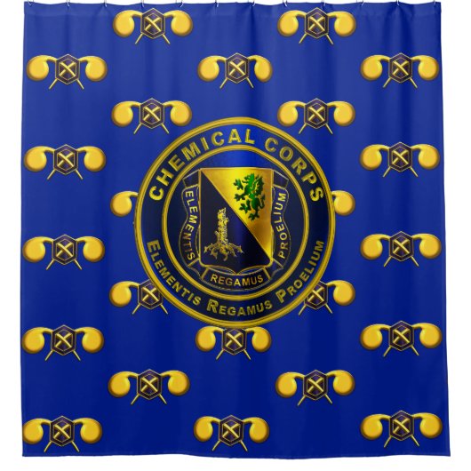 Chemisches Korps Duschvorhang (Vorderseite)