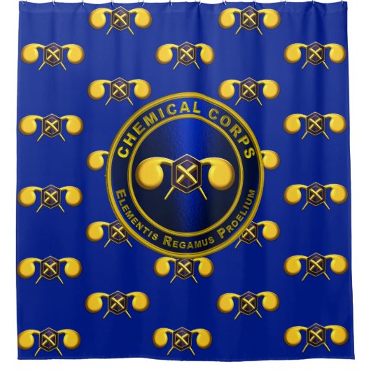 Chemisches Korps Duschvorhang (Vorderseite)