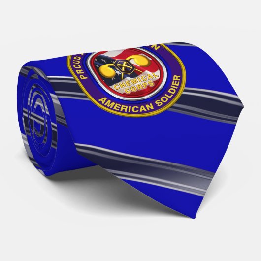 Chemisches Korps Veteran Krawatte (Gerollt)