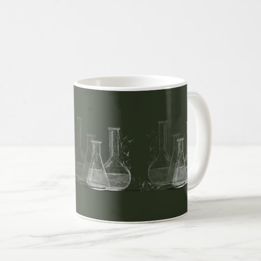 chemisches Labor Kaffeetasse (VorderseiteRechts)