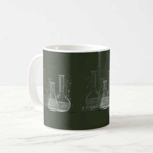 chemisches Labor Kaffeetasse (Vorderseite Links)