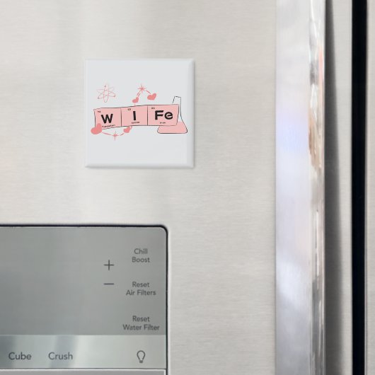 Chemisches Magnet | Ehefrau Magnet (In Situ (Kühlschrank))