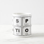 Chemisches Periodensystem der Elemente: InSPIRaTiO Kaffeetasse (Mittel)