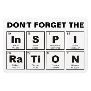 Chemisches Periodensystem der Elemente: InSPIRaTiO Magnet
