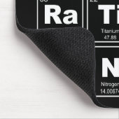 Chemisches Periodensystem der Elemente: InSPIRaTiO Mousepad (Ecke)