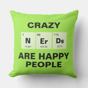 Chemisches Periodensystem der Elemente: Nerd Kissen Für Draußen