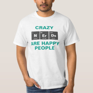 Chemisches Periodensystem der Elemente: Nerds T-Shirt