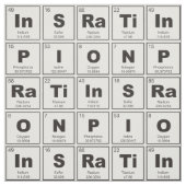 Chemisches Periodensystem der Elemente: Stoff (Muster)