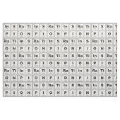 Chemisches Periodensystem der Elemente: Stoff (Fat Quarter (45,7 x 55,9 cm))