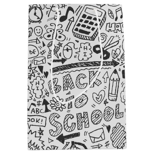 chemisches Schema Mittlere Geschenktüte (Vorderseite)