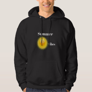 Chemise Summer Vibes Quote Du2019été Hoodie