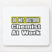 Chemist am Arbeitsplatz Mousepad (Vorne)