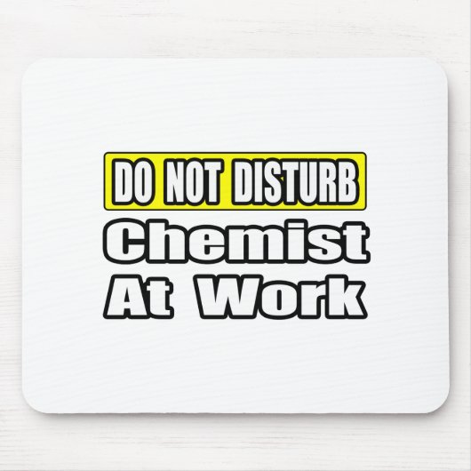 Chemist am Arbeitsplatz Mousepad (Vorne)
