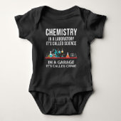 Chemist Baby Strampler (Vorderseite)