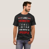 Chemist Chemical Laboratory Experiment T-Shirt (Vorne ganz)