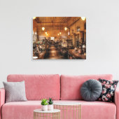 Chemist - Der Chem-Labrador Leinwanddruck (Insitu (Wohnzimmer))