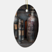 Chemist - Dinge, die brennen Keramik Ornament (Rechts)