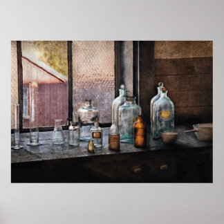 Chemist - Flaschen Poster