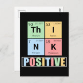 Chemist für regelmäßige wissenschaftliche Elemente Postkarte (Vorne/Hinten)