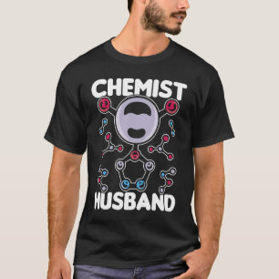 Chemist Husband Chemistry Labrador Chemical Scienc T-Shirt