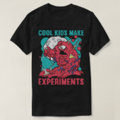 Chemist Job Cool Kids machen Experimente Chemist S T-Shirt (Design vorne)