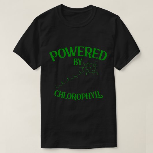 Chemist Job mit Chlorophyll Chemist Botany T-Shirt (Design vorne)