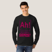 Chemist Lehrer wissenschaftlich Ah das Element der T-Shirt (Vorne ganz)