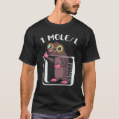 Chemist  One Mole Animal Chemistry Scientist Resea T-Shirt (Vorderseite)