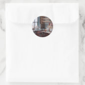 Chemist - Parfümerie Runder Aufkleber (Tasche)
