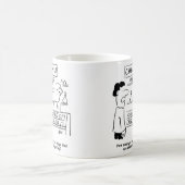 Chemist verkauft nur peinliche Produkte Kaffeetasse (Mittel)