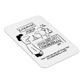 Chemist verkauft nur peinliche Produkte Magnet (Rechte Seite)