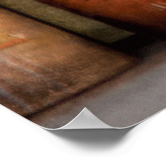 Chemist - Verschiedene Chemikalien Poster (Ecke)