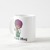 Chemist / Wissenschaftliche Jungenflaschen und Rea Kaffeetasse (Vorderseite Links)