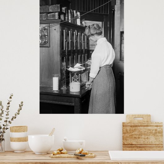 Chemistin, 1910er poster (Küche)