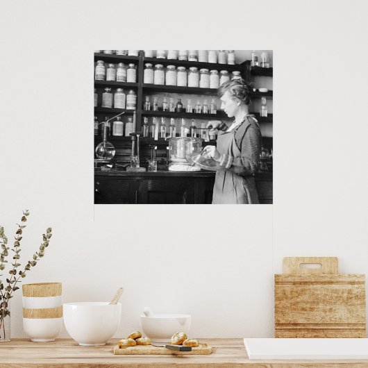 Chemistin, 1919 poster (Küche)
