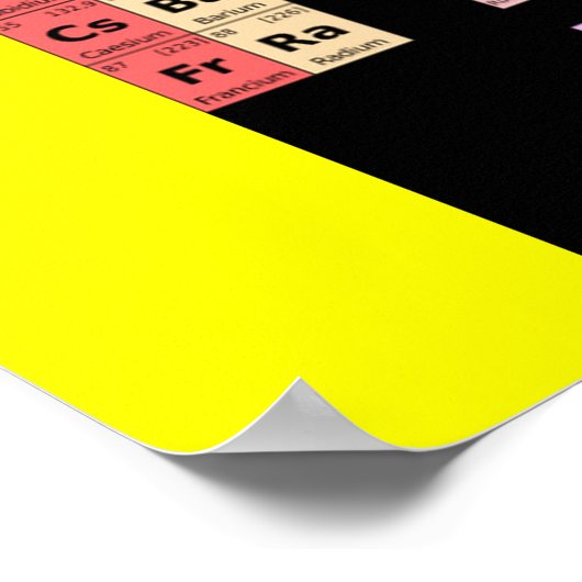 CHEMISTRIE POSTER (Ecke)