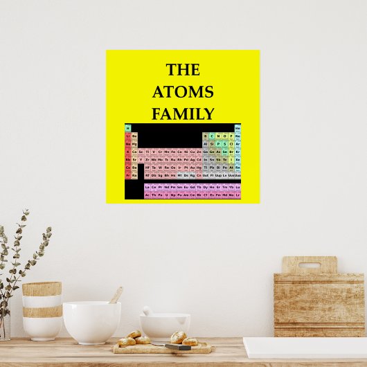 CHEMISTRIE POSTER (Küche)
