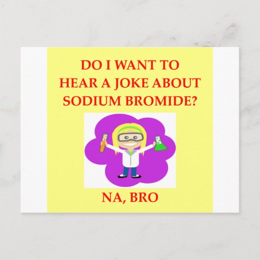 CHEMISTRIE POSTKARTE (Vorderseite)