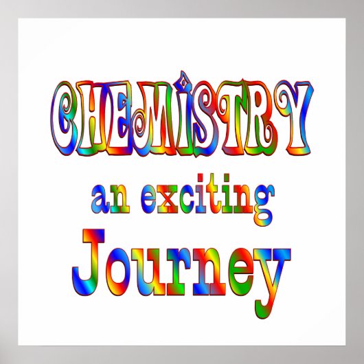 CHEMISTRIE spannt Poster (Vorne)