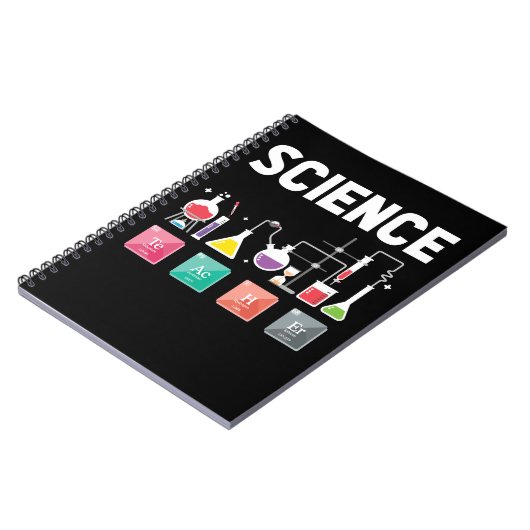 Chemistry Elements Laboratory Science Teacher Notizblock (Linke Seite)
