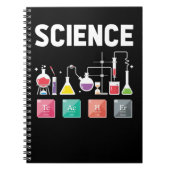 Chemistry Elements Laboratory Science Teacher Notizblock (Vorderseite)