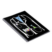 Chemistry Halloween Funny Science Lab Notizblock (Rechte Seite)