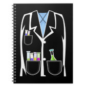 Chemistry Halloween Funny Science Lab Notizblock (Vorderseite)