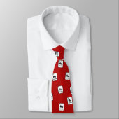 Chemistry Ho Ho Ho Christmas Tie Red Krawatte (Gebunden)