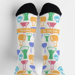 Chemistry in the laboratory, test tube socken
