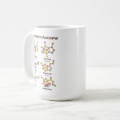 Chemistry is Awesome | Fun Science Chemistry Day Kaffeetasse (Vorderseite Links)