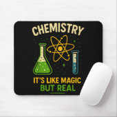 Chemistry It’s Like Magic Funny Science Teacher St Mousepad (Mit Mouse)