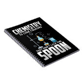 Chemistry Joke Funny Teacher Scientist Notizblock (Rechte Seite)