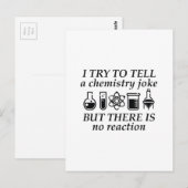 Chemistry Joke Postkarte (Vorne/Hinten)